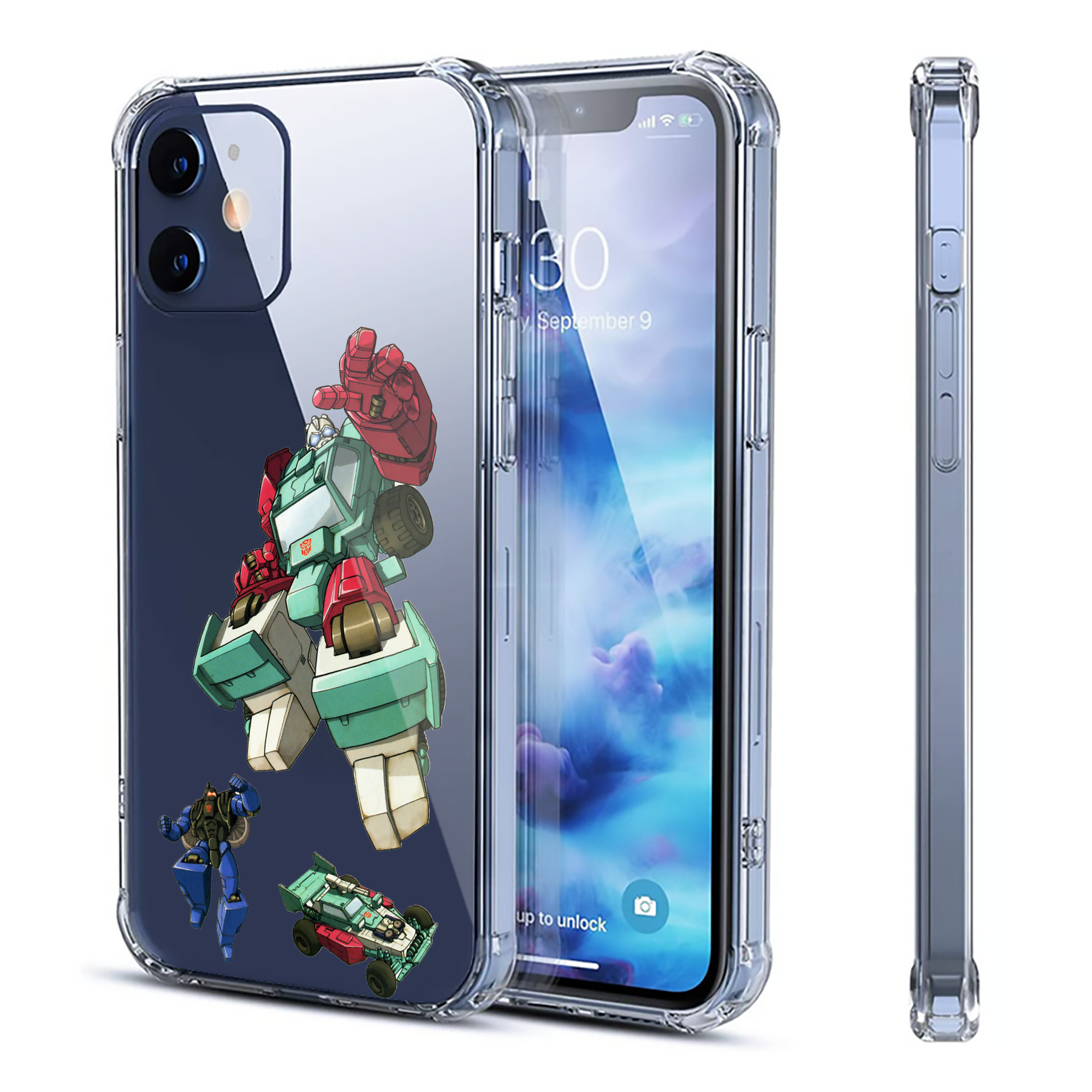 （画像用）  【iPhone 12シリーズ対応】透明スマホケース（クリアソフトケース）